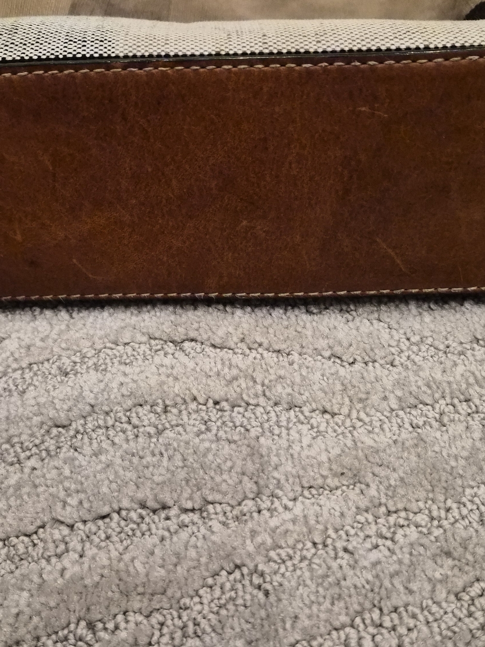 Authentic Burberry Tottenham Tote House Check Canvas Brown Leather w/Compartment - Picture 5 of 10